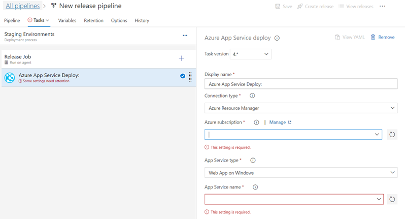 Create Release Pipeline For Angualr App Using Azure Devops